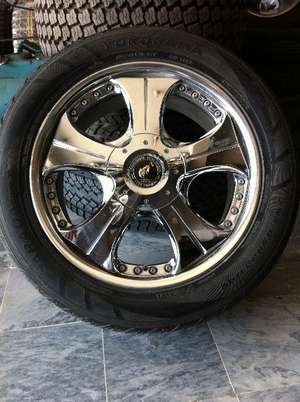 20" Alloy Rims Chrome Japanese 