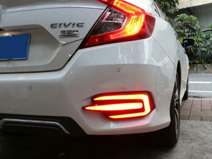 Honda Civic 2016 Rear Bumper LED Reflector
