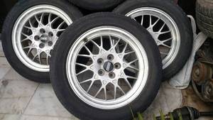 BBS original 16 inch alloy wheels