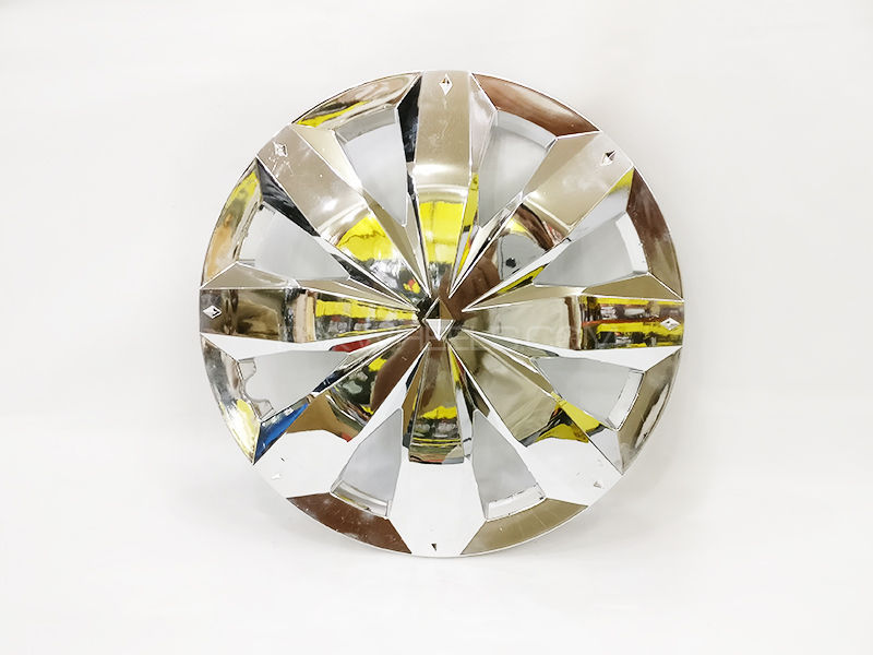  X8 Wheels Cover two Tone 12" Chrome